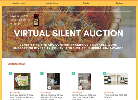 online silent auction for nonprofits